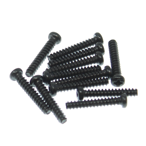 2.6x15mm Button Head Phillips Self Tapping Screws (12pcs)