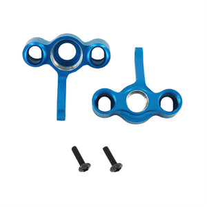 Front Steering Knuckles(Aluminum)(Blue)(1pr)