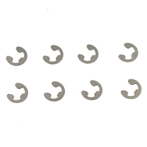 4mm E-Clips (8pcs)