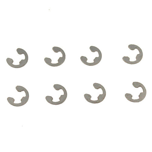 4mm E-Clips (8pcs)