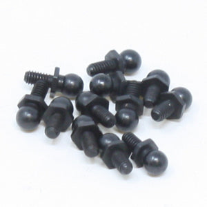 2.5x9.5mm Machine Thread Ball Studs  (12pcs)