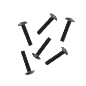 3x14mm Button Head Phillips Machine Thread Screws (6pcs)