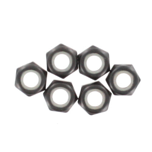 6mm Steel Nylon Insert Lock Nuts (6pcs)