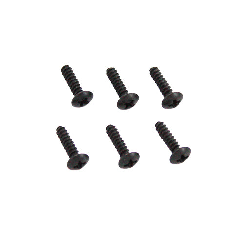 3x12mm Button Head Phillips Self Tapping Screws (6pcs)