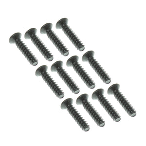 2.6x12mm Countersunk Phillips Self Tapping Screws (12pcs)