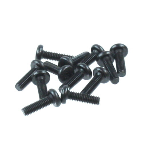 3x10mm Button Head Torx Machine Thread Screws (12pcs)