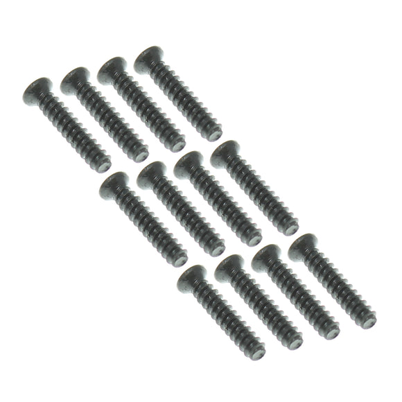 2.3x12mm Countersunk Phillips Self Tapping Screws (12pcs)