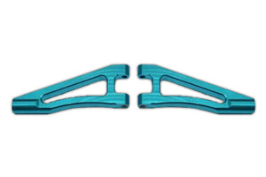 Aluminum front upper arm (2pcs)(blue)