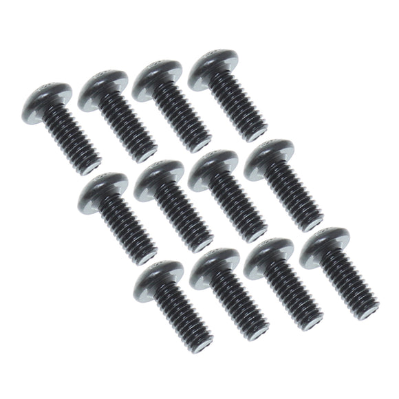 4x10mm Button Head Machine Screws (12pcs)