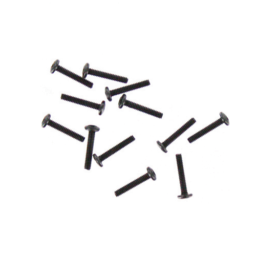 2x10mm Button Head Phillips Machine Thread Screws (12pcs)