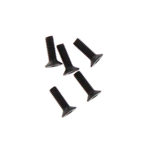 3x10mm Countersunk Hex Machine Thread Screws (5pcs)