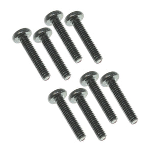 2x10mm Button Head Hex Machine Thread Screws (12pcs)