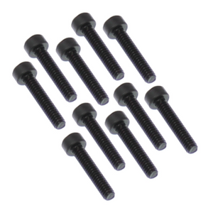 2x10mm Cap Head Hex Machine Thread Screws (10pcs)