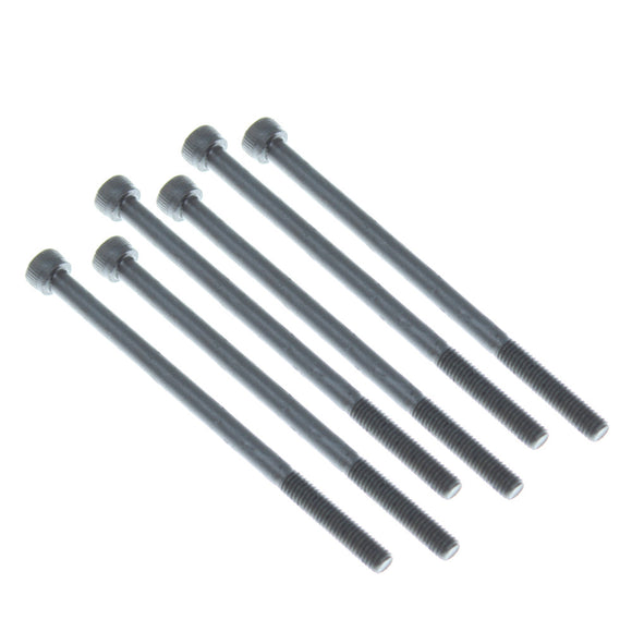 5x84mm Shoulder Cap Head Hex Machine Thread Screws (6pcs)