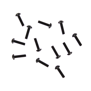 3x12mm Button Head Hex Machine Thread Screws (12pcs)