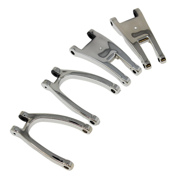 Front Upper and Lower Arms (Chrome) (1set)