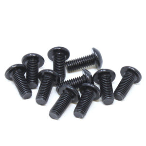 5x13mm Button Head Hex Machine Thread Screws (10pcs)