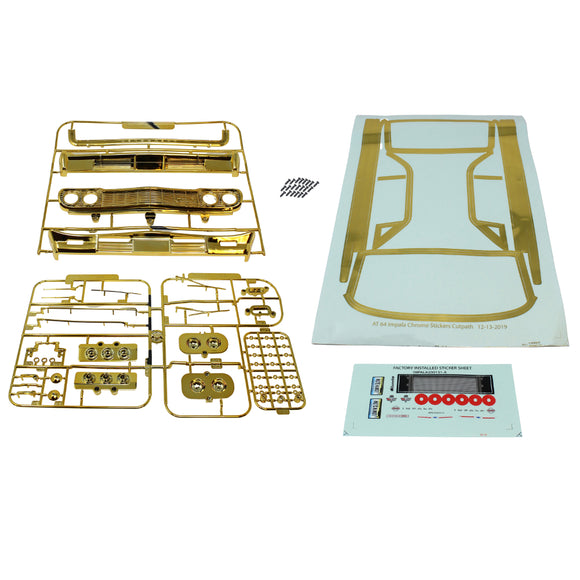 1964 Impala Gold Parts Set W/ Stickers(1set)