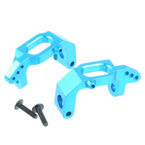 Aluminum Front Hub Carriers L/R (Blue) (1pr)