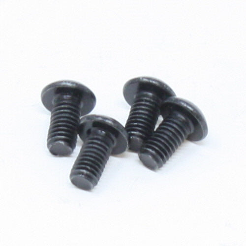 4x8mm Button Head Hex Machine Thread Screws (4pcs)