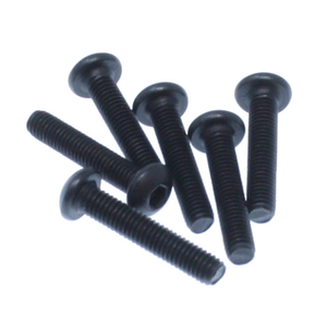 3x16mm Button Head Hex Machine Thread Screws (6pcs)