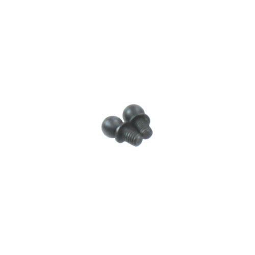 4x7.6mm Machine Thread Ball Studs (2pcs)