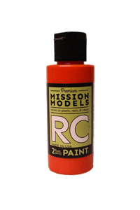 RC Paint 2 oz bottle Translucent Orange