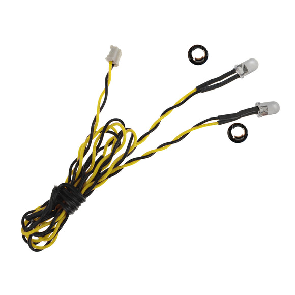 Amber Dual LED 5mm - 2-LEDs on Single Lead