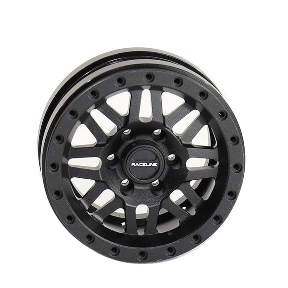 1.9 Raceline Ryno Aluminum Wheels and Rings, Black