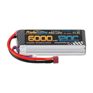 3s 11.4V 6000mah 120c Graphne + HV Lipo Battery w Deans Plug