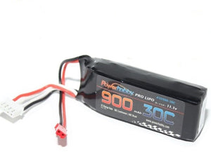 3S 11.1V 900MAH 30C W/ JST