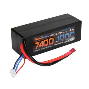 4S 14.8V 7400MAH 100C w/ Deans Hard Case