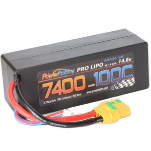 4S 14.8V 7400MAH 100C w/ EC5 Hard Case