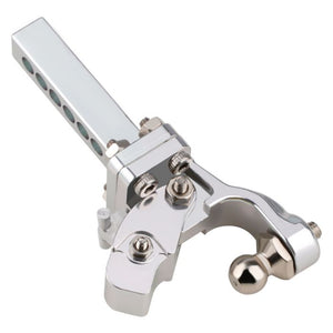 Rescue Tow Trailer Hook Hitch, Silver, 1/10 Crawler