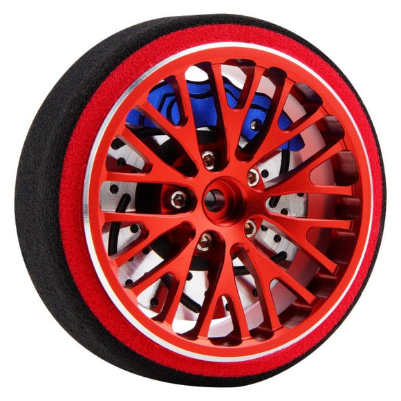 Metal Steering Transmitter Wheel RED FOR Traxxas TQI