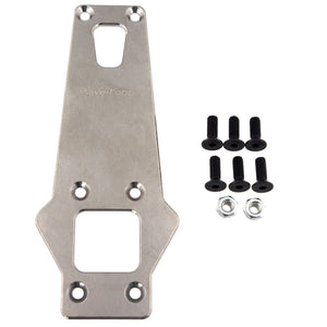 Titanium Chassis Rear Brace / Skid Plate, for Arrma Kraton