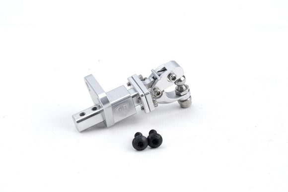 Aluminum Tow Hook Trailer Hitch, Silver, for TRX-4M