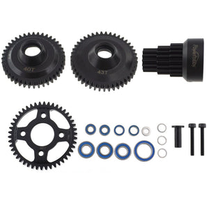 Steel 2 Speed 3 Speed Gear Set w/ Clutch Bell, Kyosho