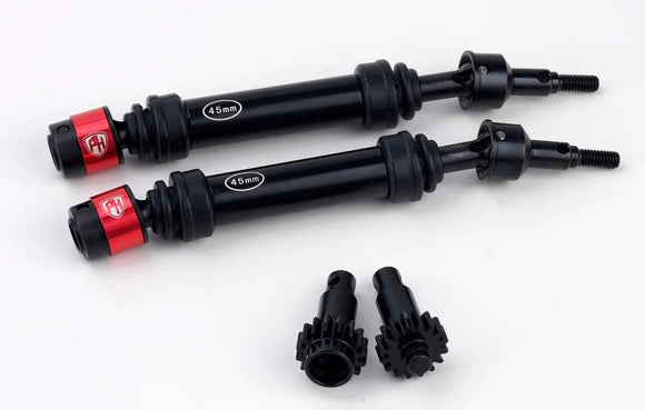 High Performance CVD 45mm Splined Driveshafts, Arrma 3S