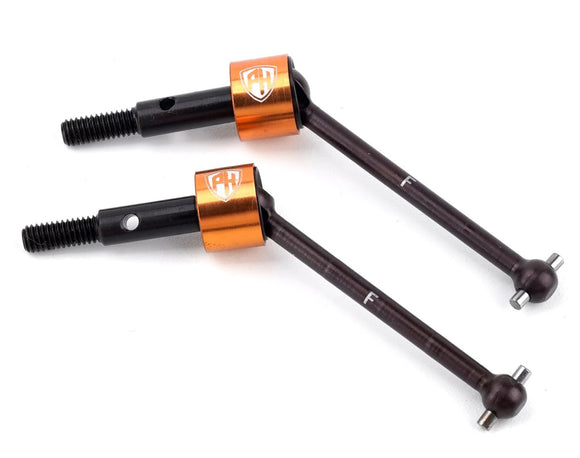 Steel Front Drive Shafts CVD Orange, HPI RS4 Sport3