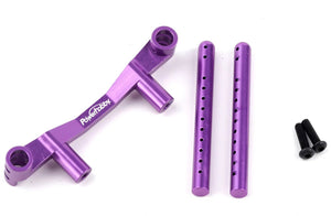 Aluminum Rear Body Post Mount Purple, HPI RS4 Sport3