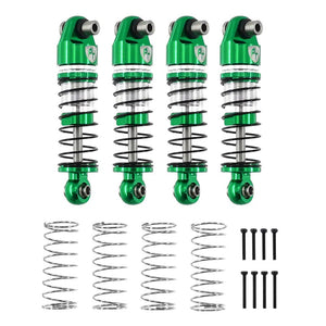 34mm 1/24 Big bore Scale Shock for Axial 1/24 SCX24, Green, 4