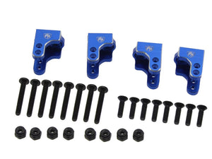 Aluminum Upper Shock Mount, Blue, for Losi Mini LMT