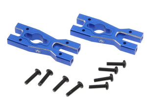 Aluminum Body Mount Cross Bar, Blue, for Losi Mini LMT