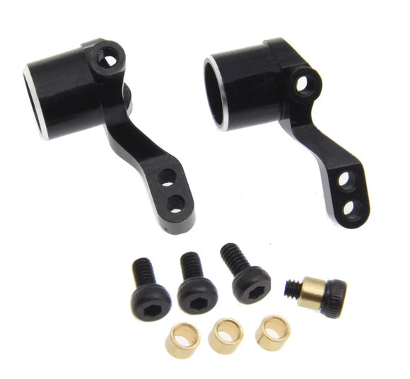 Aluminum Knuckle Arm, Black, for Kyosho Mini-Z MB-010