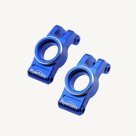 Aluminum Rear Hubs, Blue, for Arrma Grom