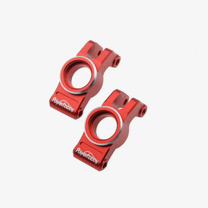 Aluminum Rear Hubs, Red, for Arrma Grom