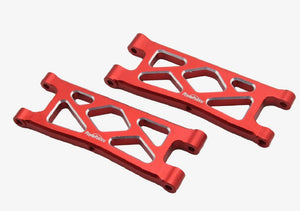 Aluminum REar Lower Arms, Red, for Arrma Grom