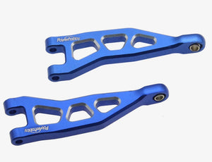 Aluminum Rear Upper Arms, Blue for Arrma Grom