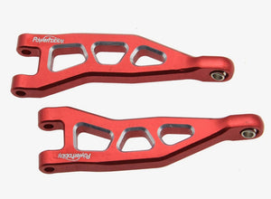 Aluminum Rear Upper Arms, Red, for Arrma Grom